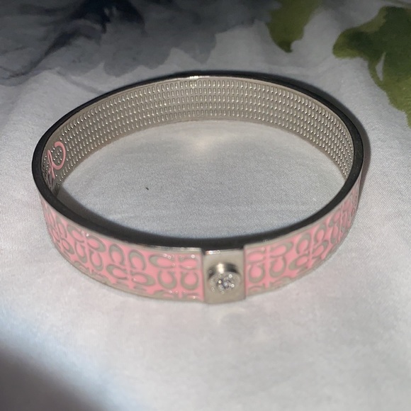 Pink C Coach bangle - Picture 5 of 5